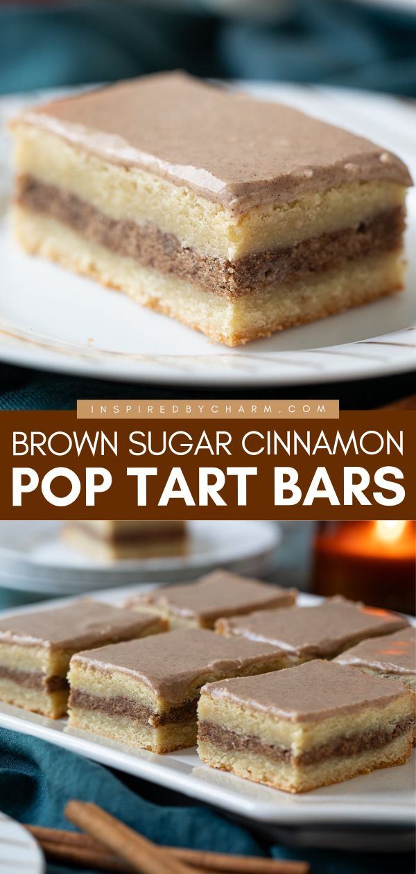 Craving that classic brown sugar and cinnamon combo? These Brown Sugar Cinnamon Pop Tart Bars just may be the answer! Classic flavors, simple steps, and a touch of nostalgia make these dessert bars a winning combination. Heat Friendly Desserts, Auction Dessert Ideas, Easy Quick Fall Desserts, Easy Healthy Fall Desserts, Fall Mini Dessert Ideas, Easy Fall Dessert Recipes Quick, Fall Flavored Desserts, Pop Tart Bars, Quick Easy Fall Desserts