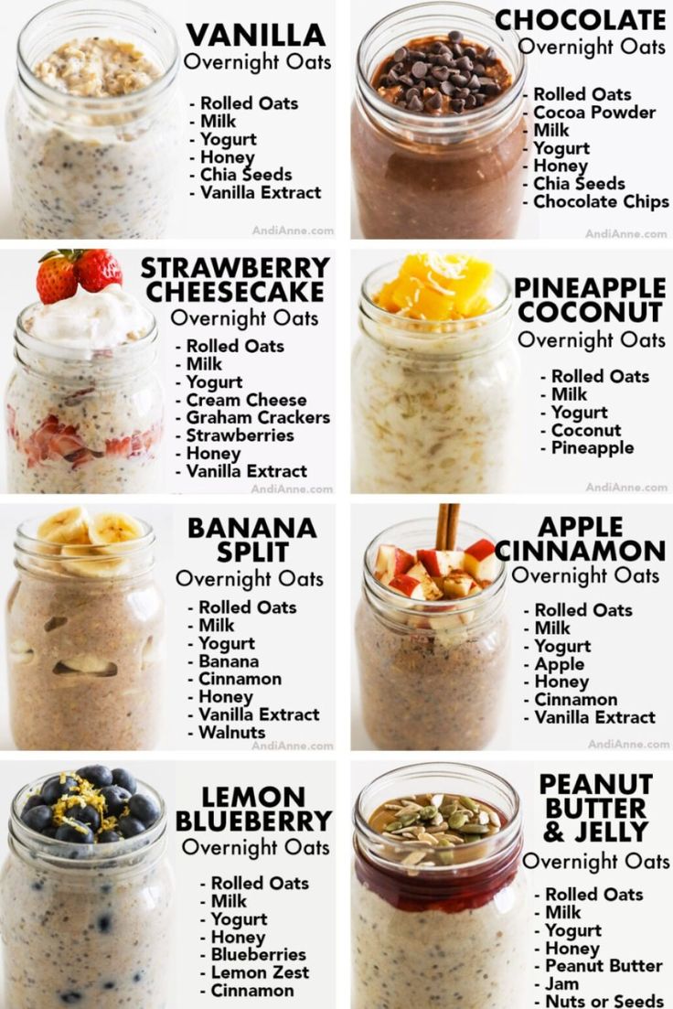 the ultimate overnight oatmeal recipe in a mason jar with instructions on how to make it