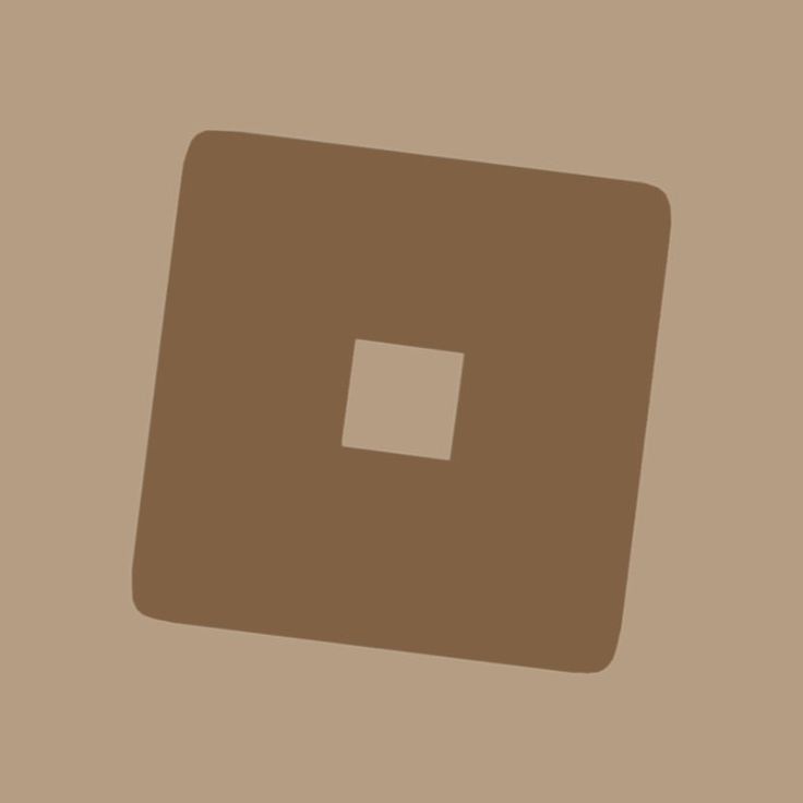 an image of a square in the middle of a brown wall with white squares on it