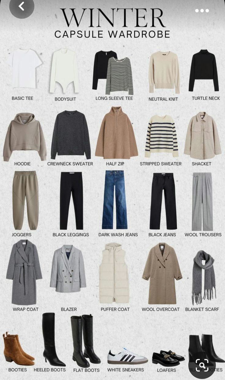 Vinter Mode Outfits, Capsule Wardrobe Casual, Capsule Wardrobe Women, Look Boho Chic, Travel Clothing, Fashion Capsule Wardrobe, Winter Fashion Outfits Casual, Winter Capsule, Winter Capsule Wardrobe