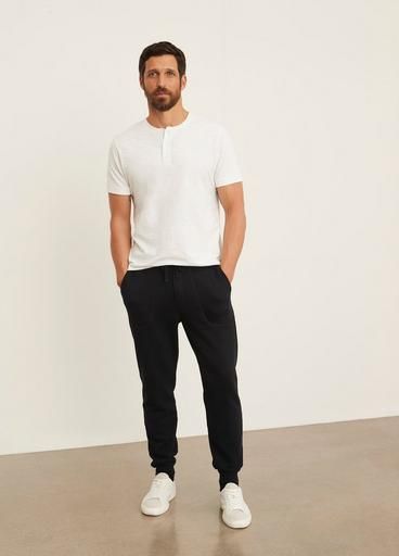 Casual Henley With Button Closure, Relaxed Fit Cotton Henley, Casual Cotton Henley With Relaxed Fit, Casual Relaxed Fit Henley For Gatherings, Classic Relaxed Fit Henley For Everyday, Fitted Casual Henley With Button Closure, Casual Cotton Henley For Gatherings, Casual Cotton Henley For Casual Gatherings, Casual Relaxed Fit Henley For Loungewear