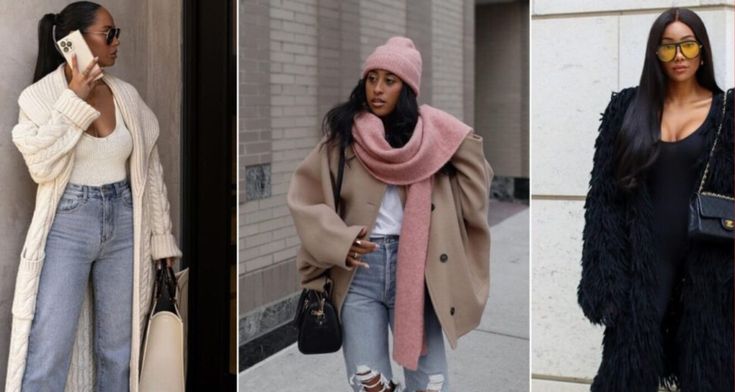 16 Chic Winter Outfit Ideas for Black Women - Fimaan