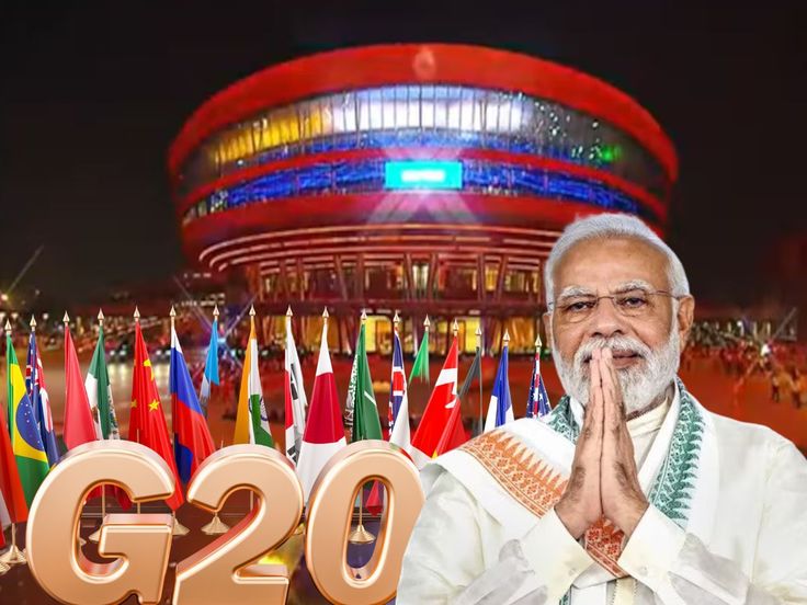 an old man standing in front of flags and the words g200 on it