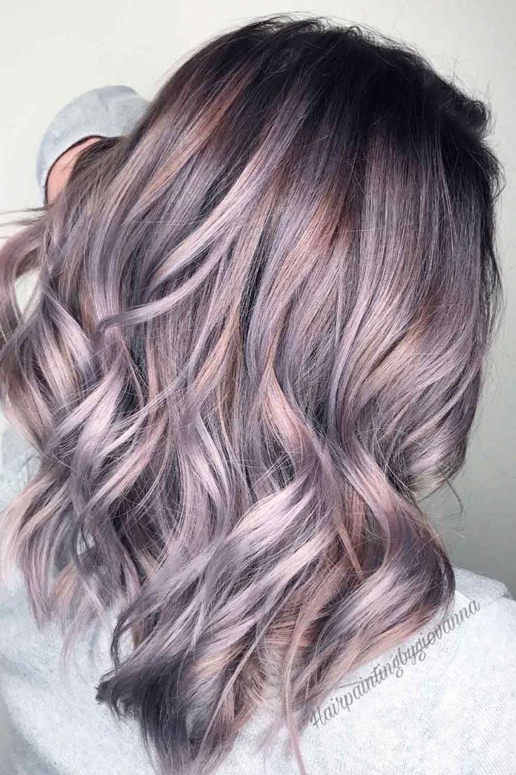 50 Beautiful Gray Hair Ideas Blond Cenușiu, Pastel Purple Hair, Ash Brown Hair Color, Gorgeous Gray Hair, Ash Brown Hair, Lilac Hair, Lavender Hair, Penteado Cabelo Curto, Ombre Hair Color