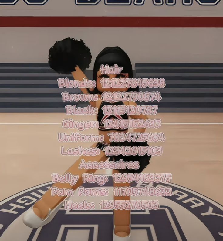 an animated image of a woman standing in front of a basketball court with the words do dead on it