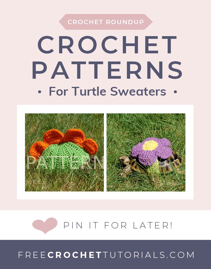 crochet patterns for turtle sweaters with text overlay