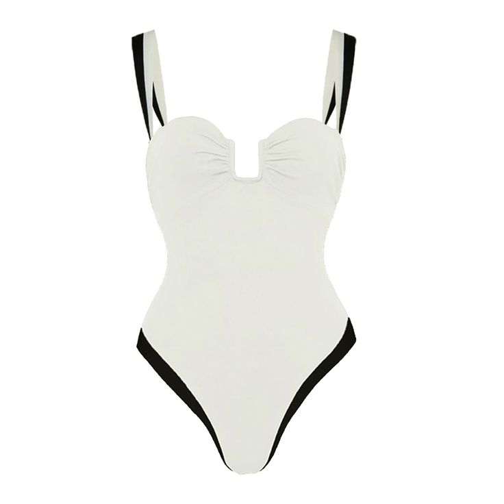 DETAILS One piece swimsuit Pads Cold gentle machine wash Stretchy and smooth material Fabric:80% nylon 20% spandex Lining Fabric:82% polyester 18% spandex Product ID: TT24080320 Cheap White Short Swimwear, Cheap White Stretch Swimwear, Cheap White Swimwear With Adjustable Straps, Cheap White One-piece Swimsuit For Beach Season, Luxury White Swimming Bodysuit, Cheap White One Piece For Beach, Luxury Fitted White Swimwear, Cheap White Summer Swimwear, Affordable White Swimwear For Vacation