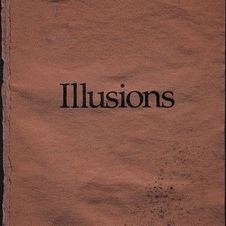 an old book with the words illusions written on it