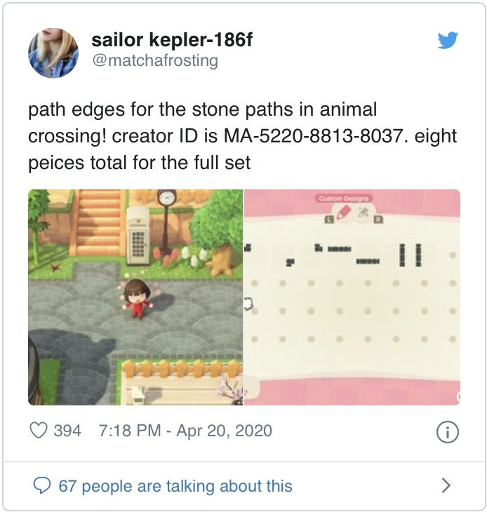 an animal crossing game is shown on the twitter account, and it appears to be fake