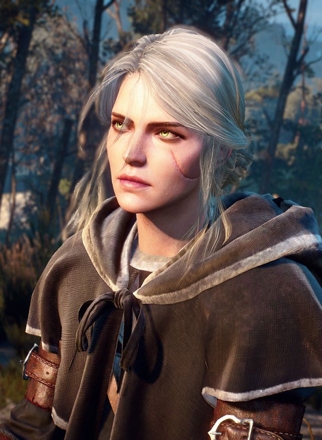 an image of a woman with white hair in the video game devil mays cry