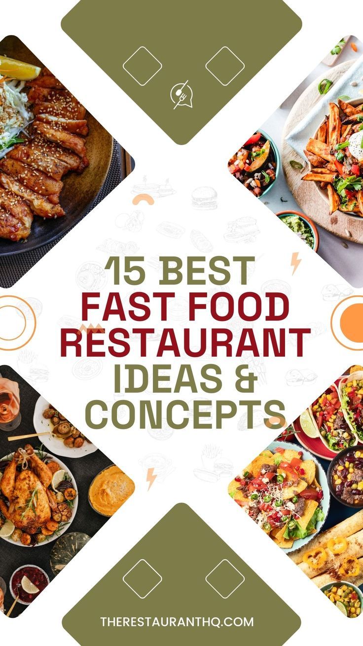 15 Best Fast Food Restaurant Ideas & Concepts Starting A Restaurant, Best Fast Food, Restaurant Ideas, Food Restaurant, Fast Food Restaurant, Restaurant