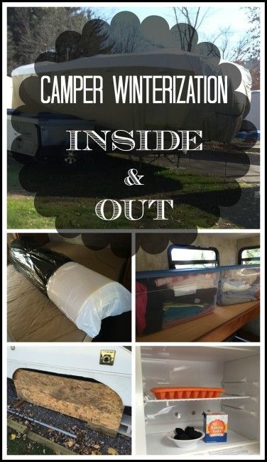 camper winterization inside and out