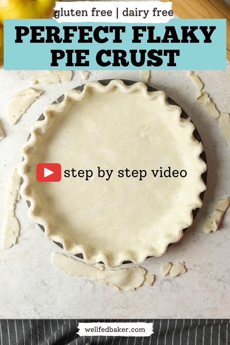 An unbaked gluten free pie crust sitting on a counter. Lard Pie Crust, Oil Pie Crust, Best Pie Crust Recipe, Double Pie Crust, Flaky Pie Crust Recipe, Pie Crust Recipe Easy, All Butter Pie Crust, Homemade Pie Crust Recipe, Easy Pie Crust