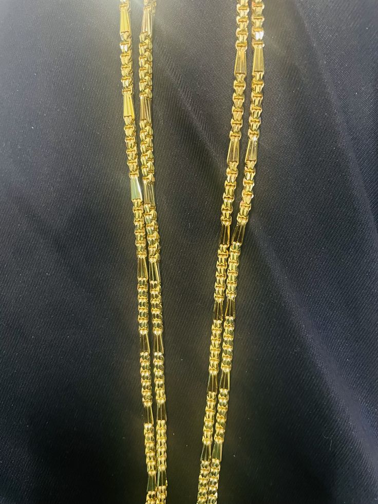 Pustelatadu Designs Gold Latest, Mangalya Chain Designs Gold Latest, Thalli Chain Designs Gold Latest, Mangalya Chain Designs Gold, Chain Designs Gold, Thali Chains, Thali Chain, Chain Jeans, Gold Neck Chain