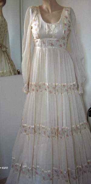 Gunne Sax Wedding Dress, Vintage Gunne Sax Dress, 1970 Dress, Party Dress Wedding, Sax Dress, Gunne Sax Dress, Arranged Marriage, Gunne Sax, Boho Maxi