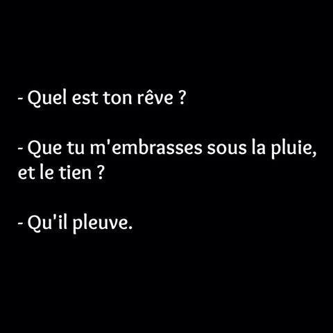 a black background with the words quel est ton reve?