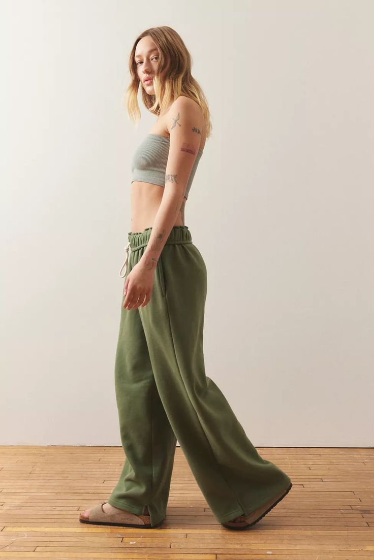 Out From Under Hoxton Sweatpant | Urban Outfitters Relaxed Fit Straight Hem Athleisure Pants, Relaxed Fit Athleisure Pants With Straight Hem, Athleisure Pants With Relaxed Fit And Straight Hem, Athleisure Sweatpants With Straight Hem For Fall, Relaxed Fit Straight Sweatpants For Fall, Everyday Athleisure Bottoms With Straight Hem, Comfortable Relaxed Fit Sweatpants With Straight Hem, Comfortable Relaxed Fit Straight Leg Activewear, Athleisure Sweatpants With Relaxed Fit And Straight Hem