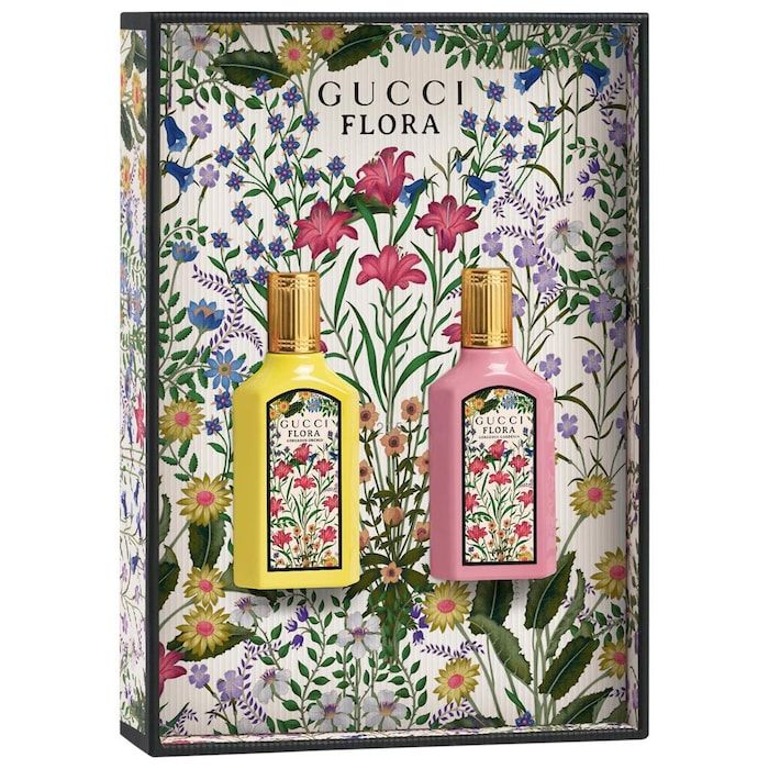 Flora Gorgeous Eau de Parfum Duo Set - Gucci | Sephora Gucci Flora Perfume, Parfum Gucci, Flora Gucci, Gucci Perfume, Gucci Flora, White Gardenia, Pear Blossom, Perfume Set, Sephora Beauty