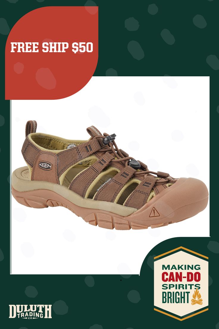 Keen® Newport H2 Sandals will be your go-to for hiking, biking, paddling and fishing, not to mention yard work and making runs to the lumber yard. Brown Outdoor Sport Sandals With Arch Support, Brown Sport Sandals With Arch Support For Outdoor, Lightweight Non-slip Sport Sandals For Outdoor Activities, Breathable Closed Toe Hiking Sandals, Comfortable Waterproof Hiking Sport Sandals, Comfortable Waterproof Sport Sandals For Hiking, Breathable Closed Toe Sandals For Hiking, Lightweight Round Toe Sandals For Outdoor Activities, Brown Sandals With Arch Support For Outdoor Activities