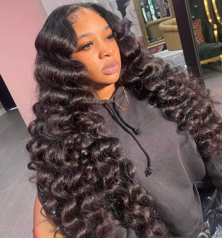 Weave Aesthetic, Hairstylist Career, Lace Fronts, Long Human Hair Wigs, Dope Hairstyles, Lace Hair, Front Lace Wigs Human Hair, Hair Life, Hair Quality