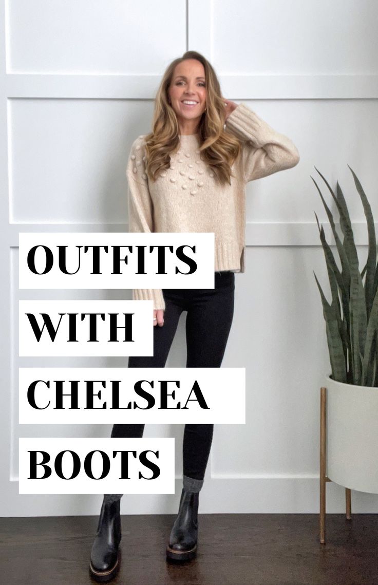 Black Jeans Chelsea Boots Outfit, Chelsea Boot With Leggings, Chelsea Boots Styling, Leggings With Chelsea Boots Outfit, Chelsea Boot Styling, Laguna Chelsea Boot Outfit, Chelsea Boots With Jeans Outfit, Black Chelsea Boots Outfit Women Work, What To Wear With Black Boots