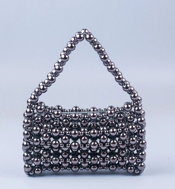 Make a statement with our Mini Beaded Hollow Handbag and add a touch of elegance and glamour to your ensemble. Perfect for parties, weddings, or any special event, this handbag is sure to turn heads and make you the center of attention. Embrace the beauty of intricate beadwork and experience the fusion of style and functionality with this stunning accessory. Glamorous Beaded Bag For Events, Glamorous Beaded Bags For Events, Glamorous Beaded Rectangular Evening Bag, Formal Beaded Shoulder Evening Bag, Glamorous Rectangular Beaded Evening Bag, Formal Beaded Rectangular Shoulder Bag, Beaded Evening Shoulder Bag, Beaded Handheld Evening Bag For Party, Glamorous Beaded Formal Shoulder Bag