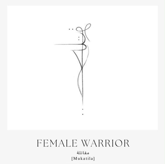 the cover for female warrior, which features an image of a woman with long hair