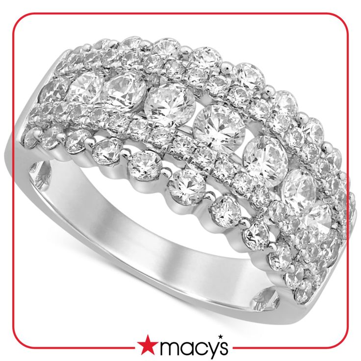 in stock Macy's Brilliant Cut Jewelry For Wedding, Classic Silver Diamond Ring From Macy's, Classic Macy's Ring Jewelry, Macy's Classic Ring Jewelry, Elegant Macy's Diamond Ring With Accents, Macy's 14k White Gold Jewelry For Wedding, Macy's Elegant Round Cut Diamond Ring, Macy's Wedding Jewelry With Diamond Cut, Macy's Diamond Cut Wedding Jewelry