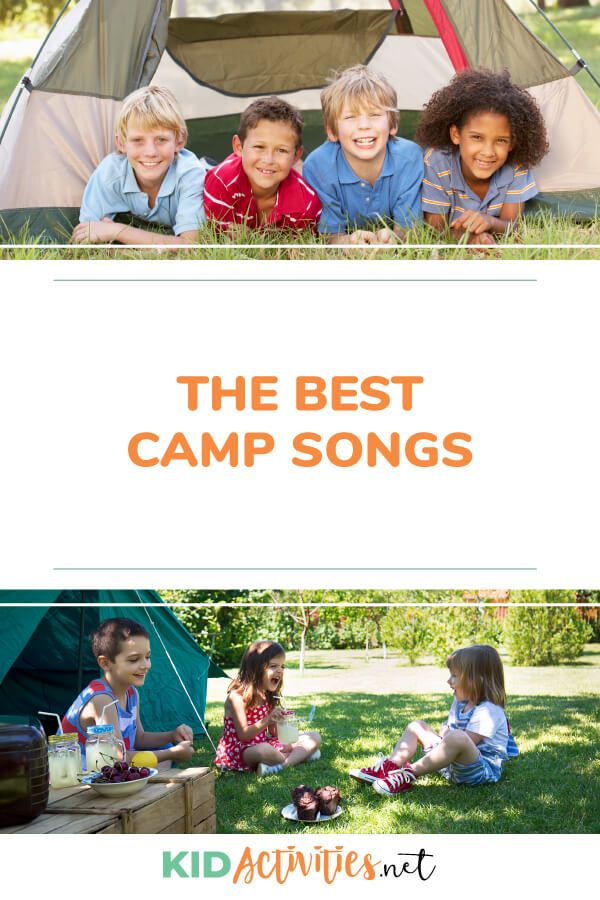 the best camp songs for kids