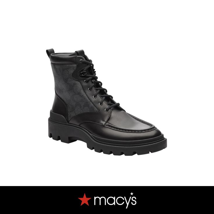 in stock Coach Men, Black Boots, Men's Shoes, Pick Up, In Store, Buy Online, Boots, Free Shipping, Black