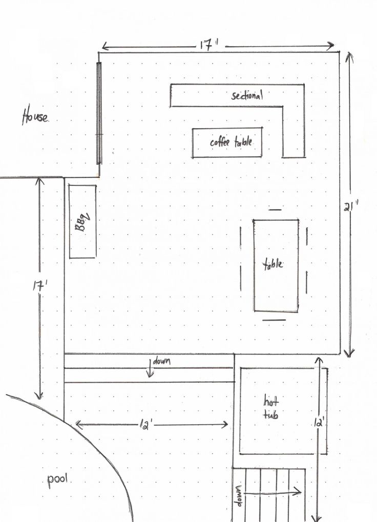 the floor plan for a bathroom with an overhead shower and toilet area, as well as a