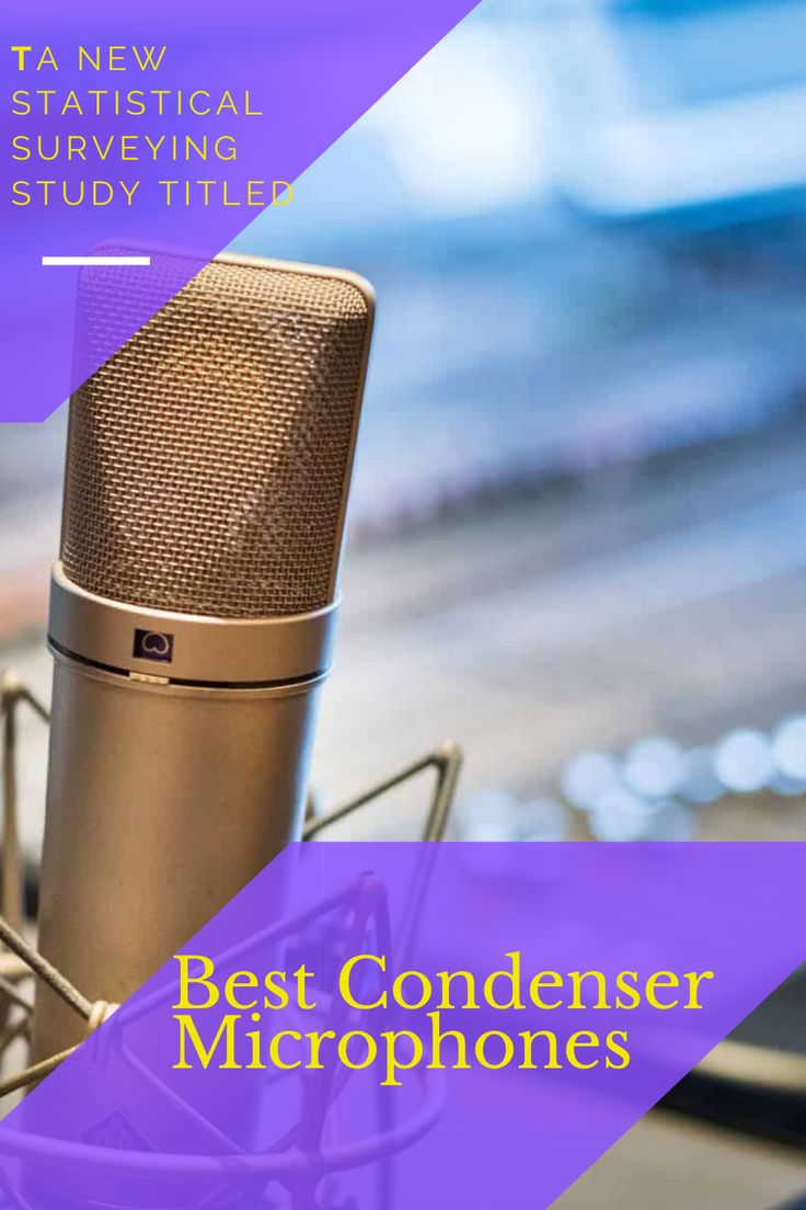 a microphone with the words best conder microphones on it