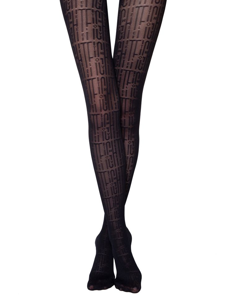 Art tights will help to create even more stylish and bold looks: the original pattern of graphic letters looks truly individual. 40 Den Graphic letter pattern Dense and elastic fabric Perfect Fit Flat Seam Cotton Gusset Designed to make your look memorable Polyamide 92%, Elastane 8% Conte Art, Black Patterned Tights, Cream Tights, Bold Images, Graphic Letters, Thigh High Tights, Black Opaque Tights, Grey Tights, Polka Dot Tights