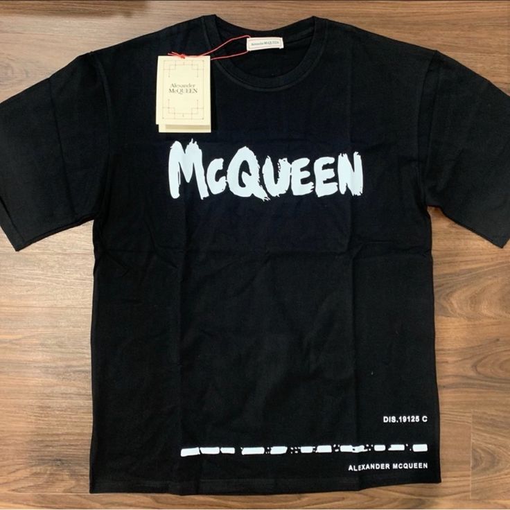 Greetings. I Am Selling A Brand New Alexander Mcqueen T Shirt. This Shirt Is In A Size Mens Xxl. Fits Slim Due To Eu Sizing. Fits More Like A Mens Usa Medium. Please, Serious Interests Only. Designer Letter Print Tops For Streetwear, Designer Cotton Tops With Logo Print, Designer Letter Print Crew Neck Top, Designer Crew Neck Top With Letter Print, Designer Cotton T-shirt For Streetwear, Designer Logo Print Tops For Streetwear, Designer Crew Neck Top With Graphic Print, Designer Cotton Crew Neck Shirt, Designer Crew Neck Shirt For Streetwear