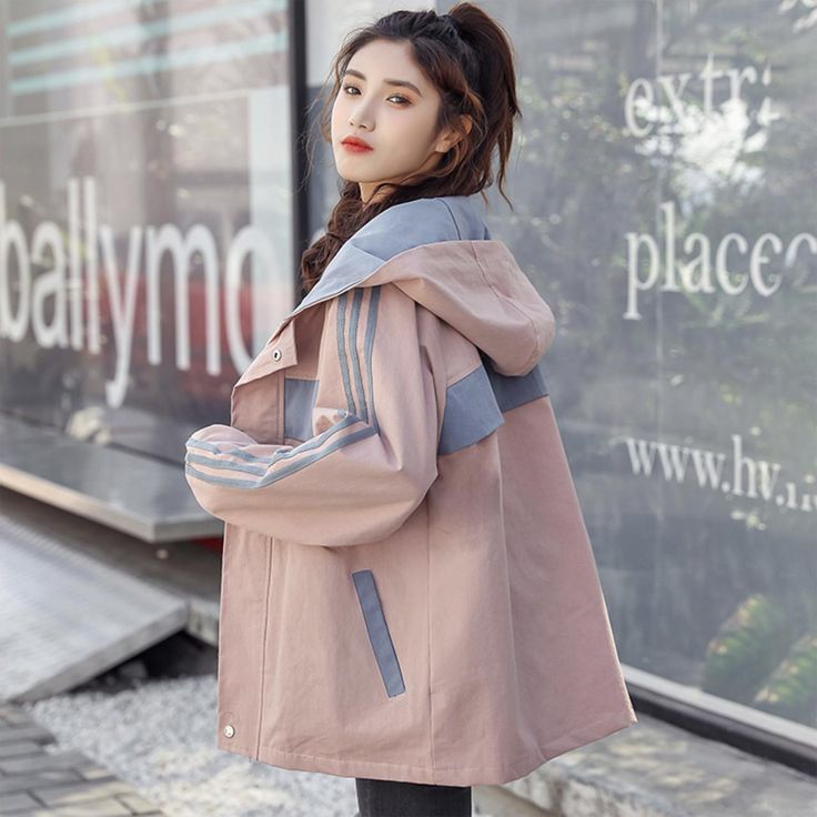 Cute casual hooded coat long sleeve coatFabric: blendedColor: blue, pinkSize(cm): S, M, L, XL, 2XL Long Sleeve Coat, Long Sleeves Coats, Hooded Coat, Long Coat, Jacket Outfits, Blue Brown, Apricot, Vest Jacket, Sleeve Dress