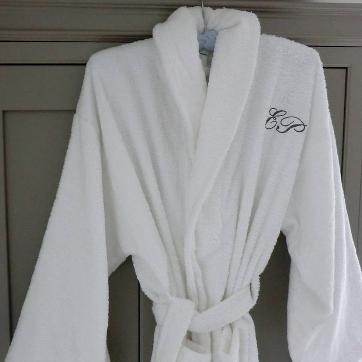 Personalized Bathrobe, Monogram Robes, Dressing Gowns, Small Pictures, Elegant Floral, Bridesmaid Proposal, Egyptian Cotton, Shawl Collar, Floral Designs