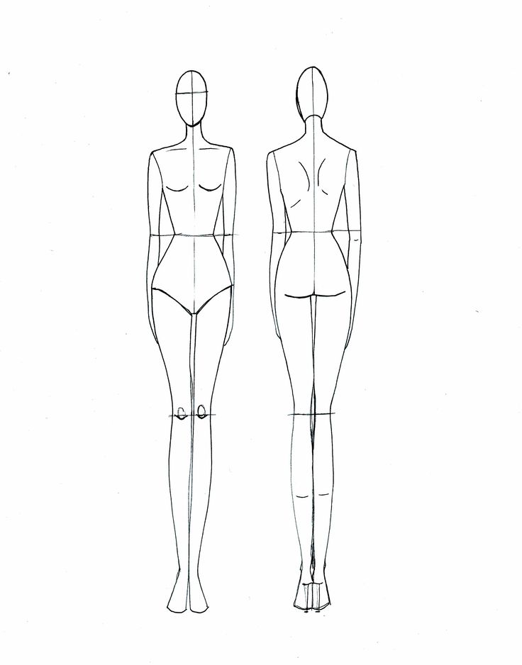 two female mannequins are shown with the same body shape as each other