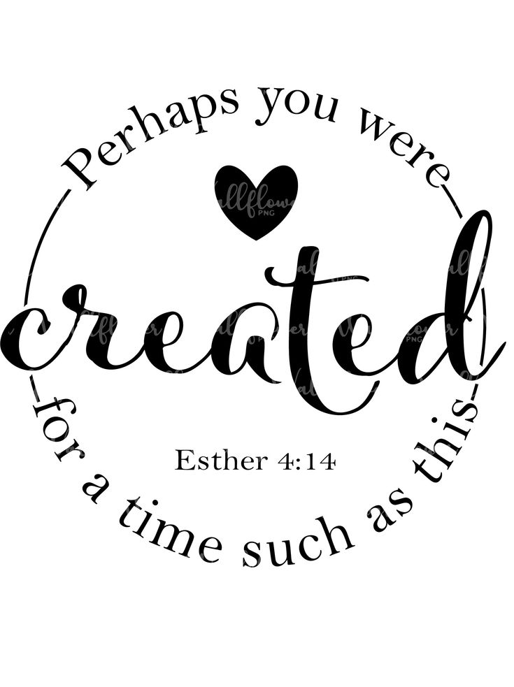 a stamp that says perhaps you were created for a time such as