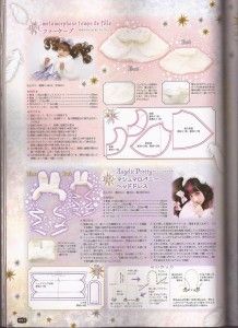 the instructions for making an adorable doll