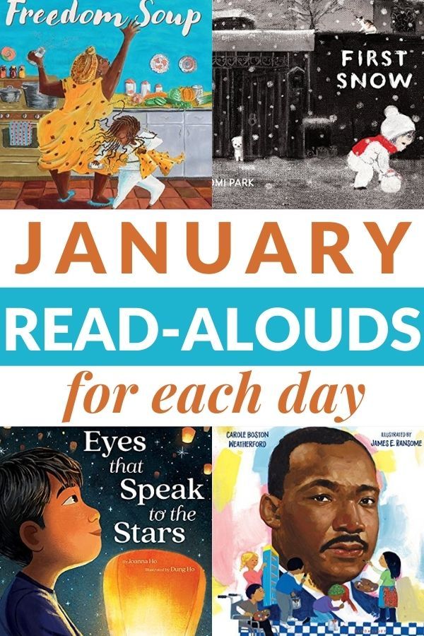 the cover of january read - alouds for each day