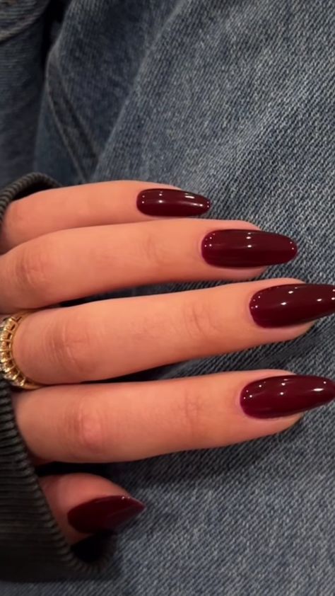 Kutek Disney, Wine Nails, Simple Fall Nails, September Nails, Fall Nail Trends, October Nails, Cute Nails For Fall, Cherry Nails, Nagel Tips