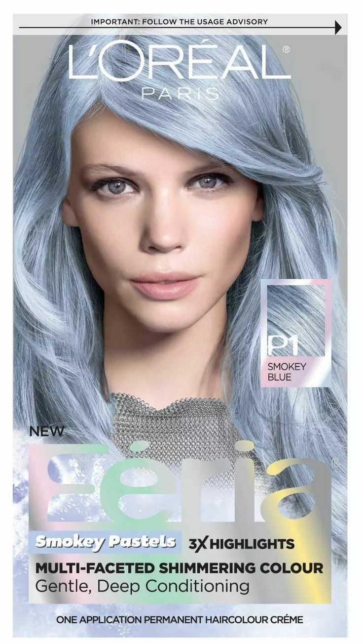 Loreal Paris Feria, Silver Hair Dye, Pastel Blue Hair, Loreal Hair, Balayage Ombré, Light Blonde Hair, Silver Hair Color, Silver Grey Hair, Hair Color Pastel