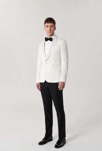 (eBay) Find many great new & used options and get the best deals for ***BRAND NEW Calibre Ivory Tuxedo Jacket*** at the best online prices at eBay! Free shipping for many products! Ivory Tuxedo, Tuxedo Jacket, Suit Separates, Italian Fabric, Men's Clothing, Brand New, Best Deals, Free Shipping, Fabric