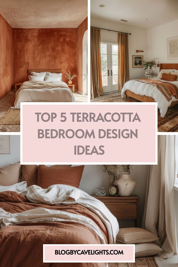 the top 5 terracotta bedroom design ideas