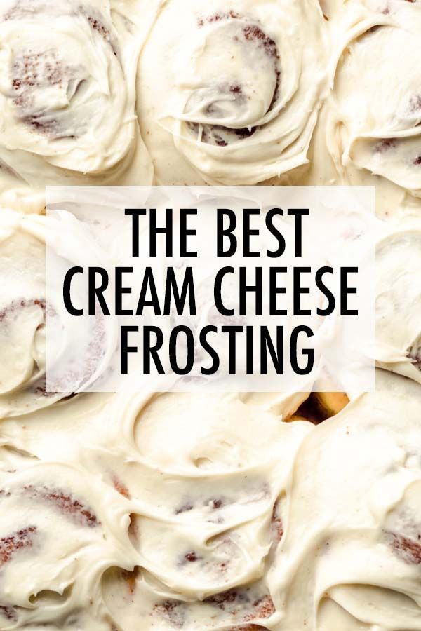 the best cream cheese frosting recipe ever