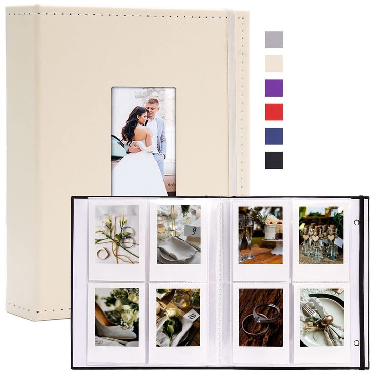 PRICES MAY VARY. DESIGN FOR PICTURES UP TO SIZE 3.5"x2.5"- Compatible with photos taken with Fujifilm Instax Mini Series cameras. Suitable for fujifilm instax mini 7s 8 9 11 25 26 40 50s 70 90 Evo instax flim camera, Share SP-2 / SP-1 Printer, Polaroid Snap / SnapTouch / PIC-300 insta cam / ZIP Printer, Kodak Mini SHOT / Printomatic Camera / Mini 2 HD Printer, etc. Each Pocket sized 3.55" x 2.65" SAFER PHOTO STORAGE: Side loading pockets designed to keep your photos securely in place. Elastic ba Instax Photo Album, Instax Mini 7s, Instant Photo Camera, Camera Polaroid, Polaroid Photo Album, Polaroid Snap, Instax Mini Camera, Photo Album Book, Mini Polaroid