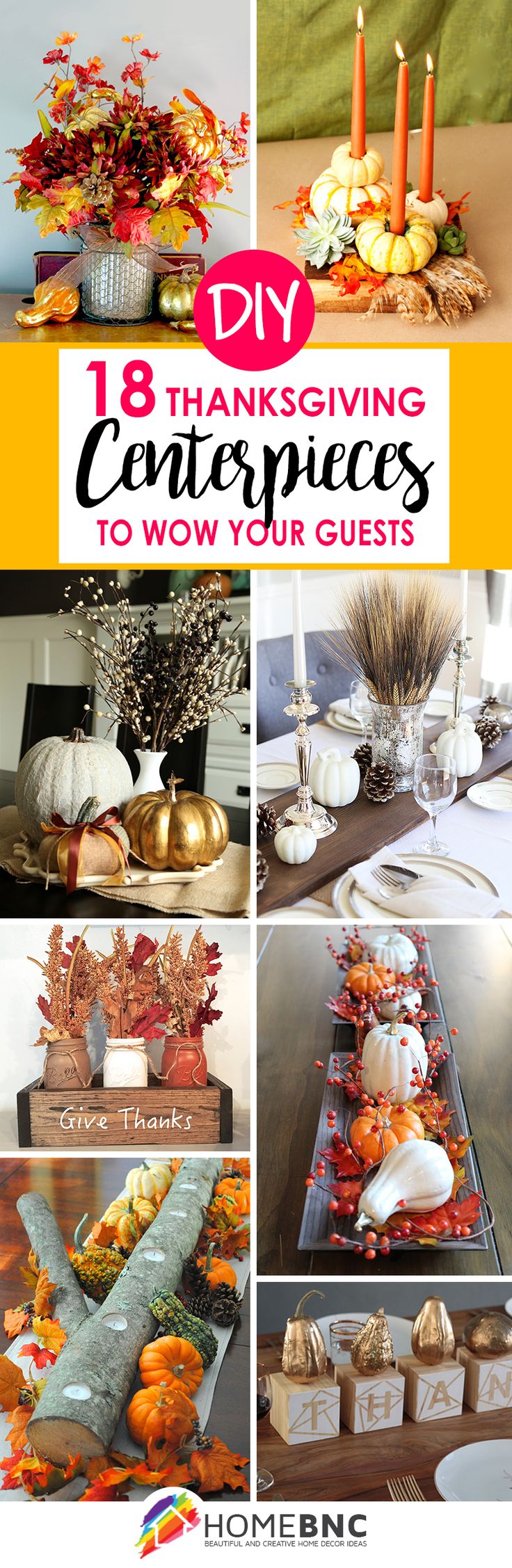 thanksgiving centerpieces to wow your guests