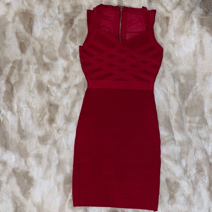 Guess Red Midi Dress Nwt Size Xs Sheer Backing Back Zipper Tank Sleeves Stretchy Material Sl Mesh Mix Ottoman Mirage Dress Cherry Punch Red Stretch Mini Dress For Cocktail, Red Sleeveless Fitted Bandage Dress, Red Fitted Sleeveless Bandage Dress, Red Stretch Knee-length Mini Dress, Red Stretch Bandage Dress, Chic Red Sleeveless Bandage Dress, Red Fitted Sleeveless Midi Dress, Red Sleeveless Bandage Dress For Evening, Chic Red Bandage Dress For Summer