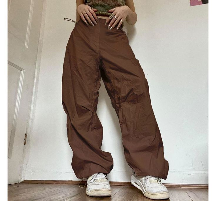 Product Measurements cm Size Total Length Waist S 99 100 M 101 104 L 103 108 S 39 39.4 M 39.8 40.9 L 40.6 42.5 Product Details Product Title: High Waist Wide Leg Cargo Pants Material: 95% Polyester, 5% Elastane Color: Nude Celana Kargo, Pink Cargo Pants, Y2k Cargo Pants, Sweatpants Streetwear, Streetwear Cargo Pants, Celana Fashion, Cargo Pants Streetwear, Street Fits, Pocket Sweatpants