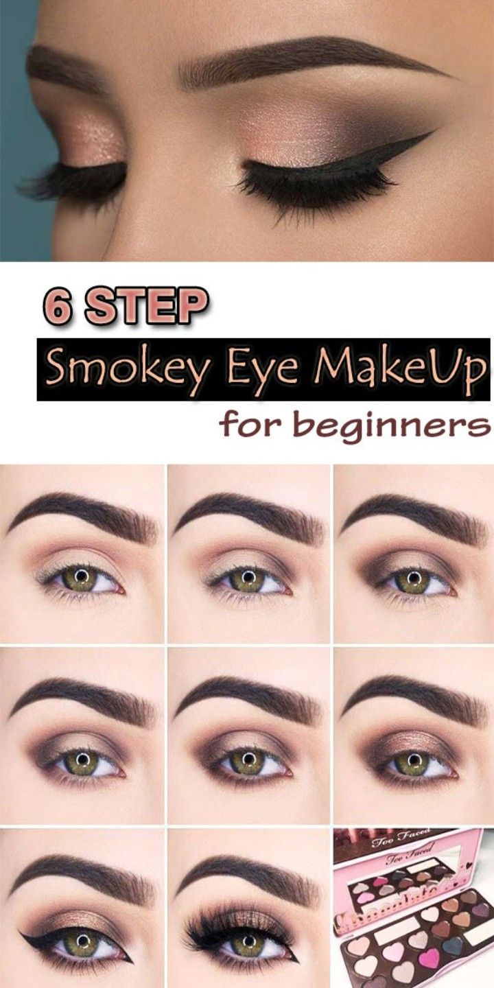 Nowadays, Smokey Eye makeup in trend. In this article, you will learn Smokey Eye Makeup Step by Step. come and Let's know How to make smokey eyes? Smokey Eye Makeup Video, Smokey Eyes Tutorial, Eye Makeup For Beginners, Eye Makeup Step By Step, Smokey Eye Makeup Steps, Burgundy Eye Makeup, Makeup For Small Eyes, Brown Smokey Eye Makeup, Almond Eye Makeup